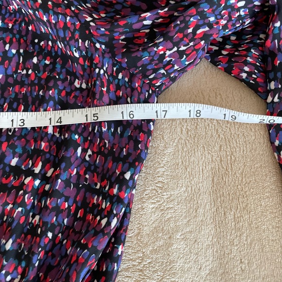 DR2 Multicolor Dotted Tie Front Dress - Size S - Picture 12 of 16